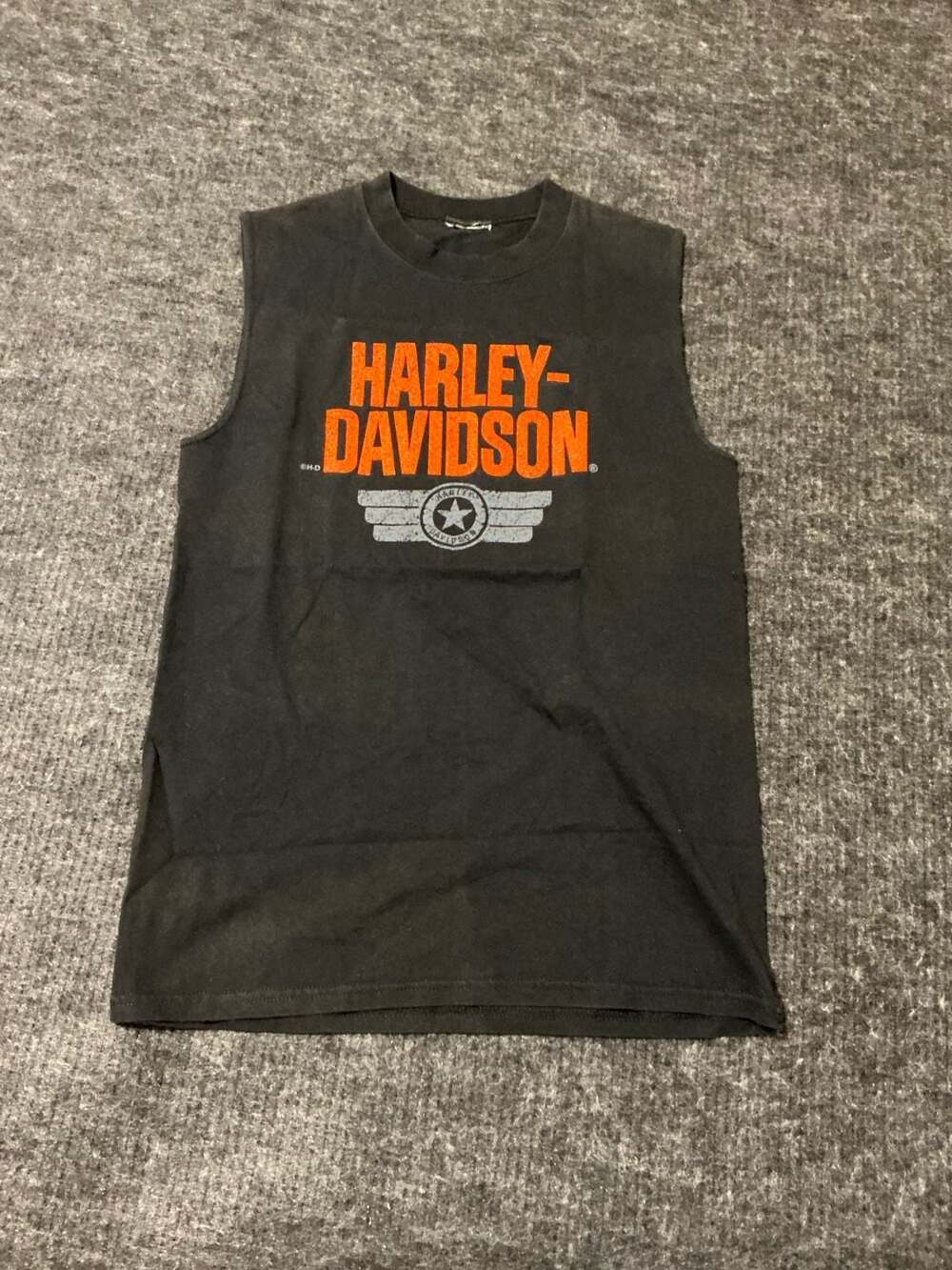Harley Davidson Playa Del Carmen Mexico Tank Top Womens Size Large Black